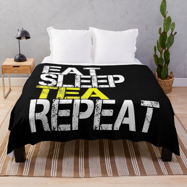 Item preview, Eat Sleep Tea Repeat, Grunge designed and sold by ACC .