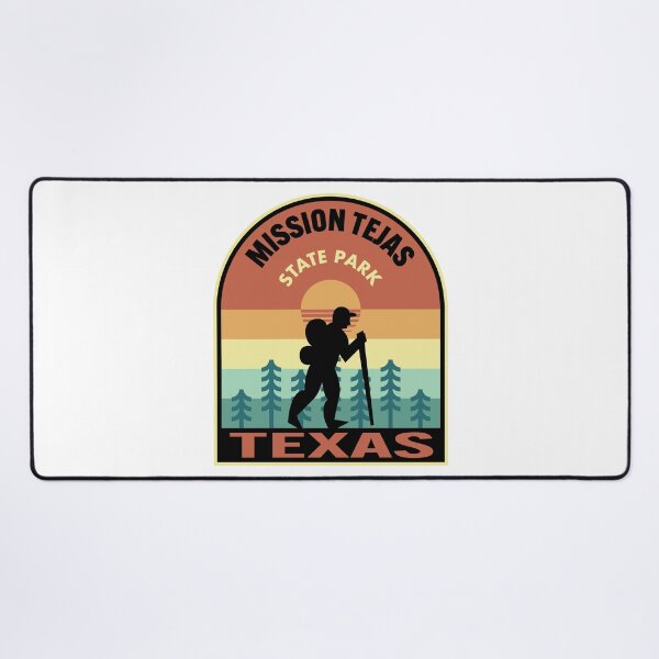 Item preview, Mission Tejas State Park Texas Retro Hiking designed and sold by HalpinDesign.