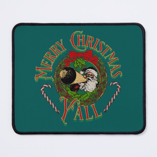 Item preview, Merry Christmas Y'all - Shouting Santa designed and sold by Printshac.