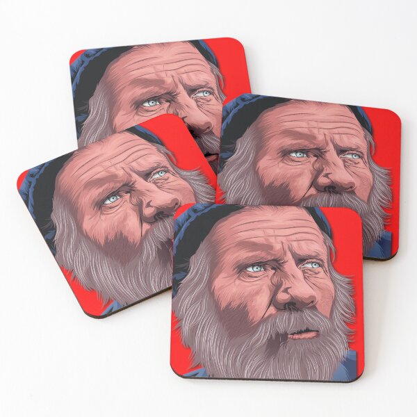 Item preview, Old man portrait designed and sold by snowgirlshop.