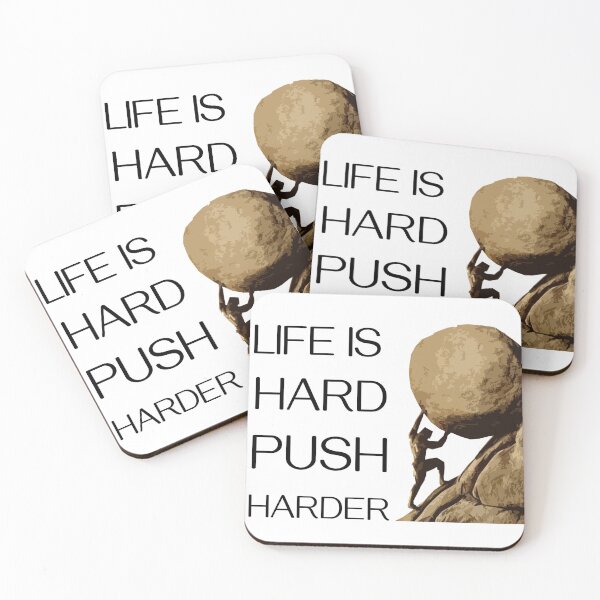Item preview, Life Is Hard designed and sold by Kameeno.