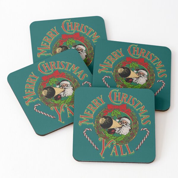 Item preview, Merry Christmas Y'all - Shouting Santa designed and sold by Printshac.