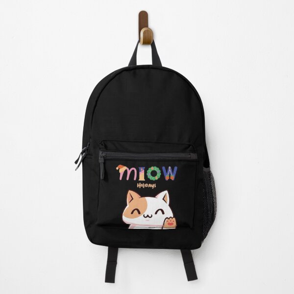 Item preview, Miow Holiday's happy kawaii cat designed and sold by KeepItSimple089.