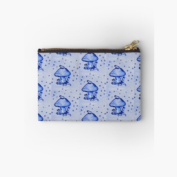 Item preview, Toad on a mushroom in blue  designed and sold by Ivy-Bindig.