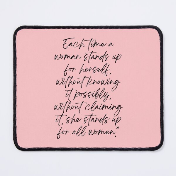Item preview, Women's Solidarity Stands up for All Women Maya Angelou Quote designed and sold by Solidarityandco.