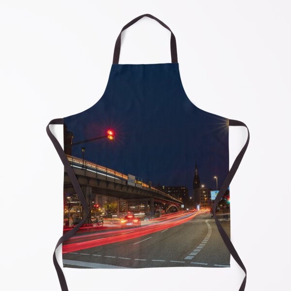Item preview, Hamburg Baumwall light trails designed and sold by hawkie.