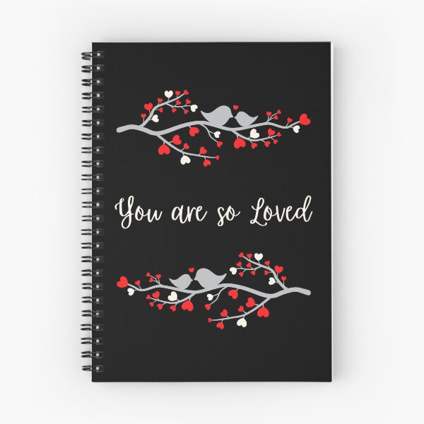 Item preview,  You are so loved.. A cute and romantic design with birds and hearts designed and sold by ditzy-designs.