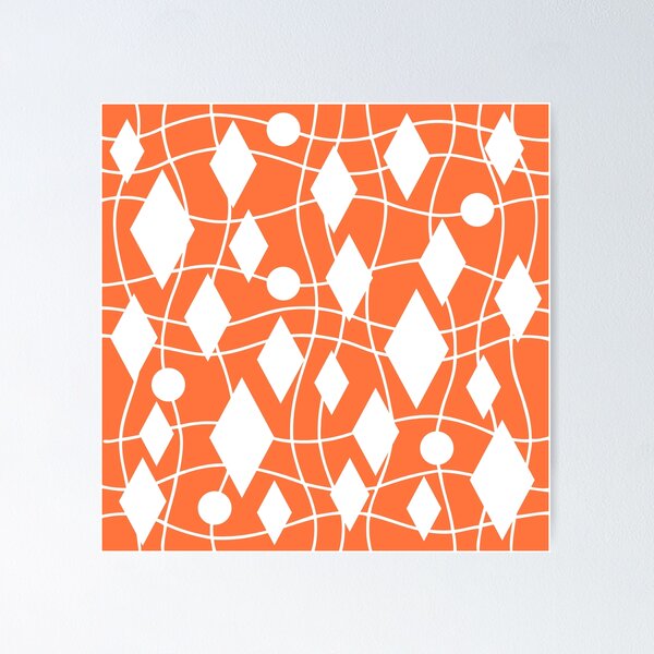 Item preview, Geometric Diamonds and Dots 572 designed and sold by tonymagnerart.