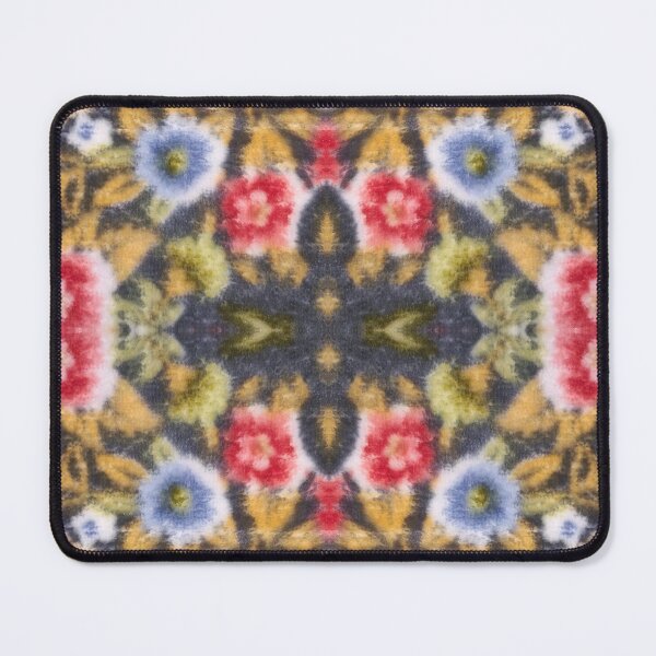 Item preview, Velvet Floral Rug Carpet Print designed and sold by Binsagar.