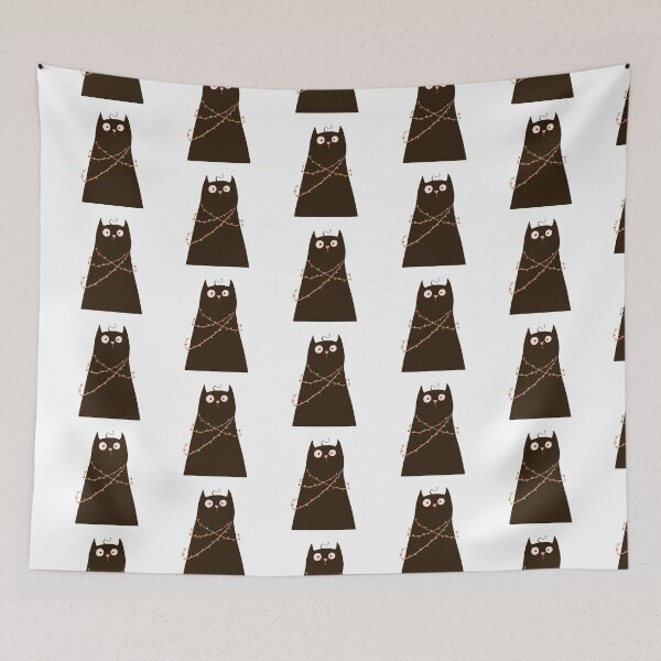 Item preview, Christmas cat designed and sold by FunnyEye.