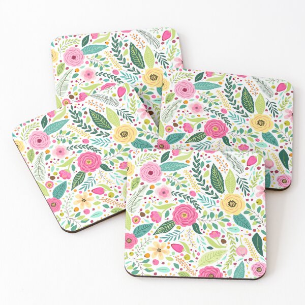 Item preview, Botanical Colorful Floral Pattern  designed and sold by XbaeX.
