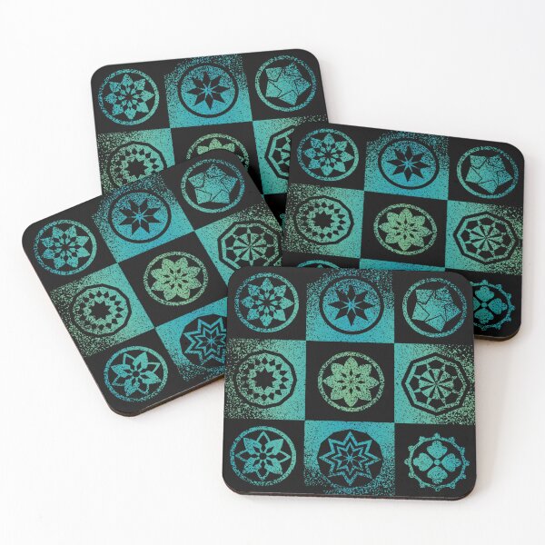 Item preview, Blue Sky Kamon Patchwork  designed and sold by urrin DESIGN.