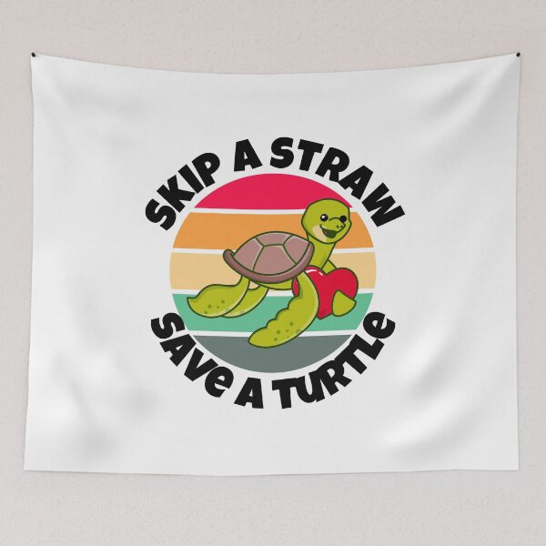 Item preview, Daughter Of Stolen Land Sea Turtle Saver Plastic Straw Nest Cute Sea Life designed and sold by DadJokeDescript.