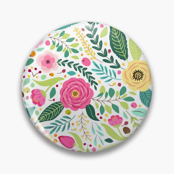 Item preview, Botanical Colorful Floral Pattern  designed and sold by XbaeX.