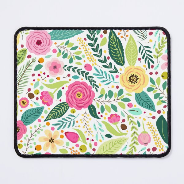 Item preview, Botanical Colorful Floral Pattern designed and sold by XbaeX.