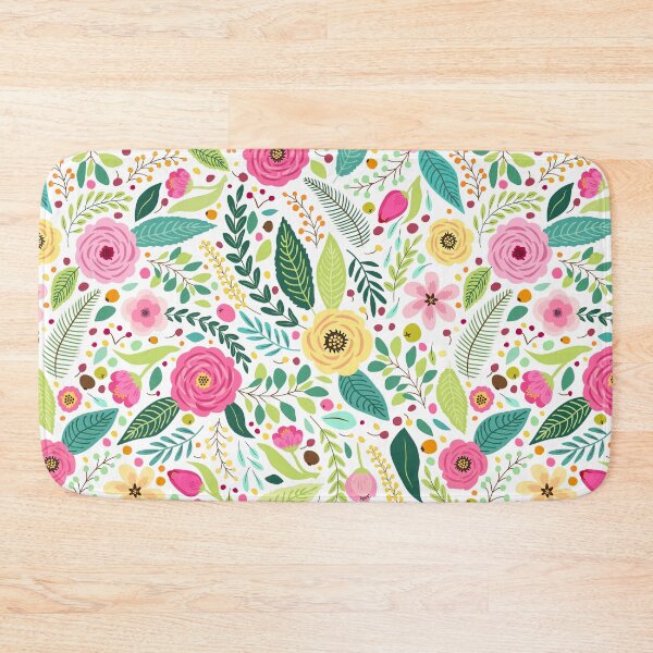 Item preview, Botanical Colorful Floral Pattern  designed and sold by XbaeX.