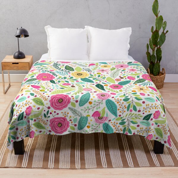 Item preview, Botanical Colorful Floral Pattern  designed and sold by XbaeX.