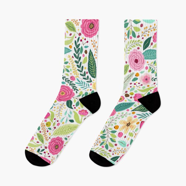 Item preview, Botanical Colorful Floral Pattern  designed and sold by XbaeX.