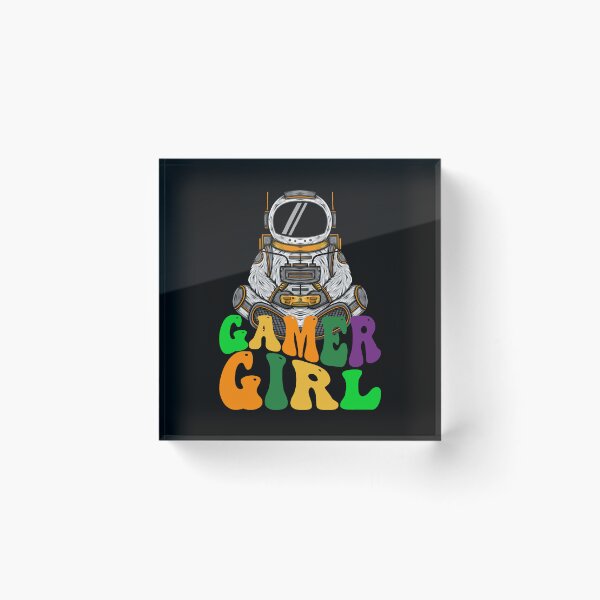 Item preview, Gamer Girl Astronaut designed and sold by RockBeeDesigns.