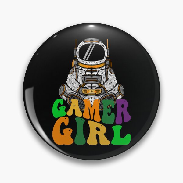 Item preview, Gamer Girl Astronaut designed and sold by RockBeeDesigns.