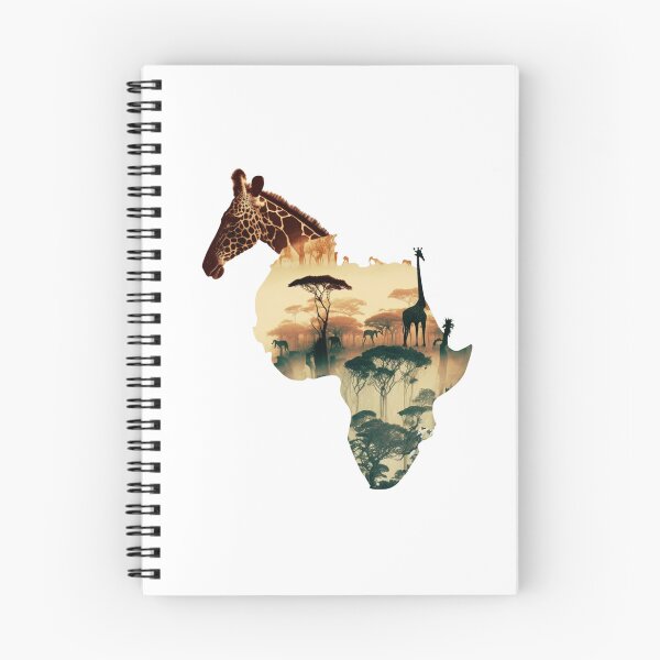 Item preview, Double exposure Africa continent designed and sold by Mirochan80.