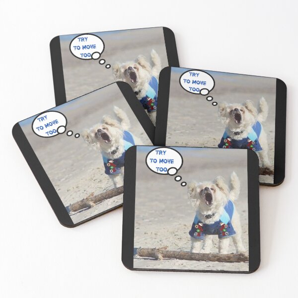Item preview, Dog Bodyguard Try To Move Too  designed and sold by Sandragor1.