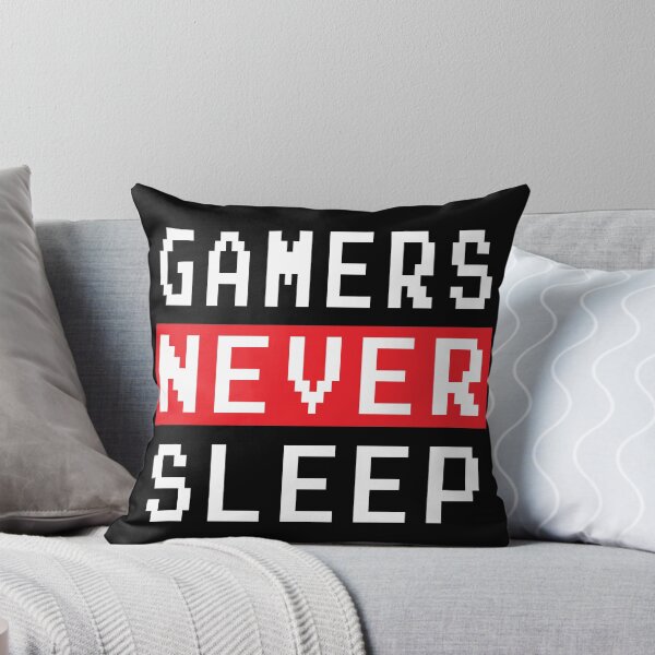 Item preview, GAMING - GAMERS NEVER SLEEP designed and sold by ShirtWreck.