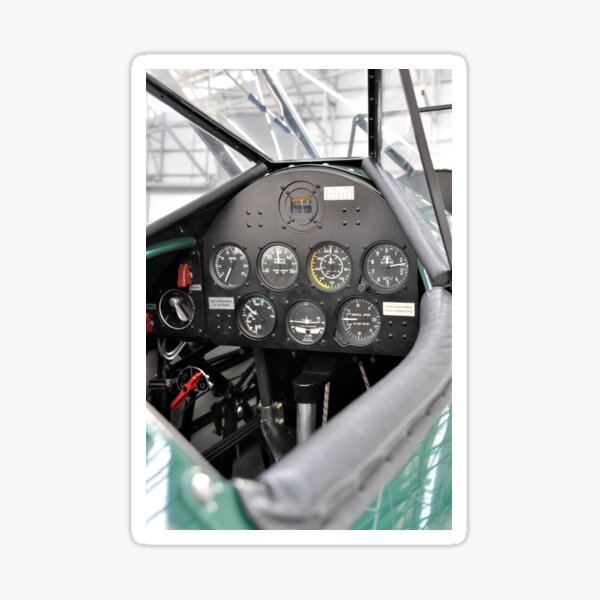 Stearman Cockpit Sticker
