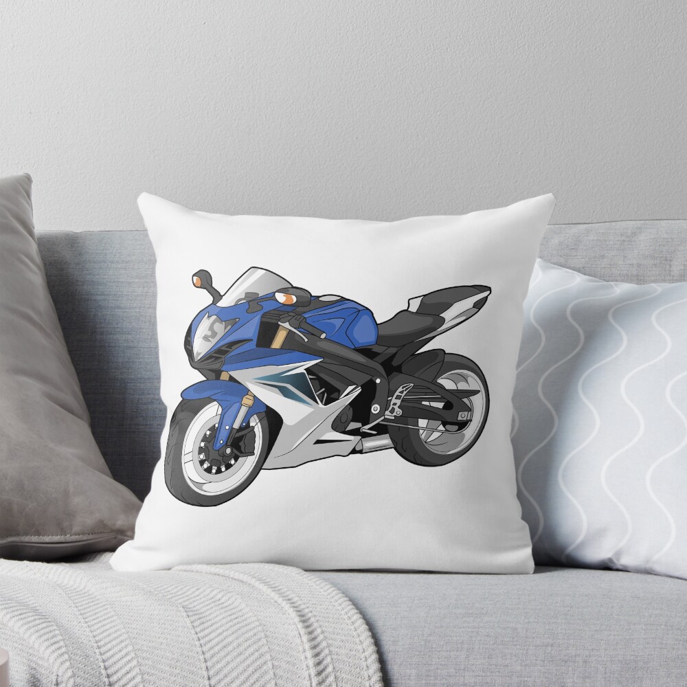 Item preview, Throw Pillow designed and sold by MotorcycleLove.