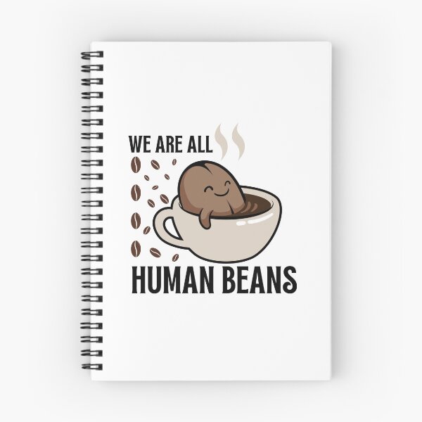 Item preview, We are All Human Beans Funny Pun designed and sold by Pixelish.