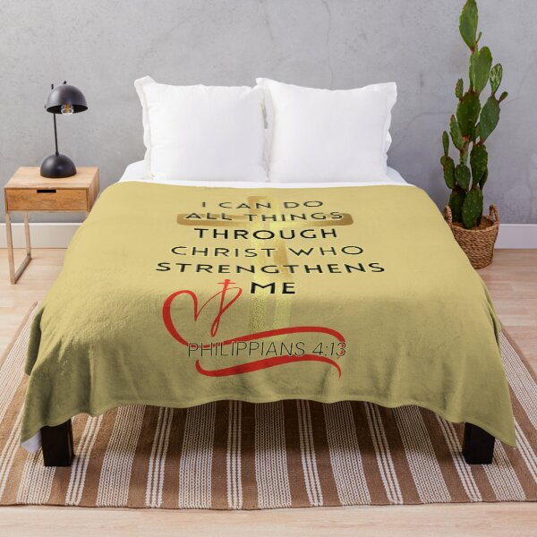 Item preview, I can do all things through Christ who strengthens me - Philippians 4:13 designed and sold by Everyday_wonder .