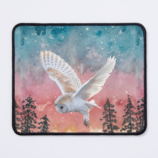 Item preview, Winter Nights Snowy Owl designed and sold by Inspirely.