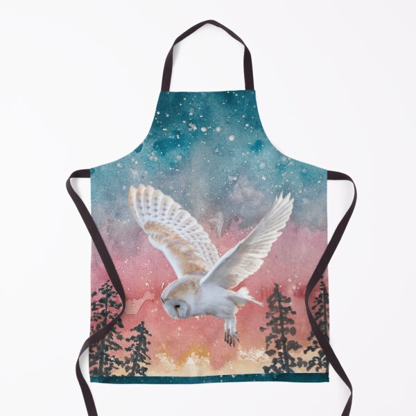 Item preview, Winter Nights Snowy Owl designed and sold by Inspirely.