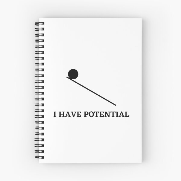 Item preview, i have potential funny science design designed and sold by NerdyFancies.