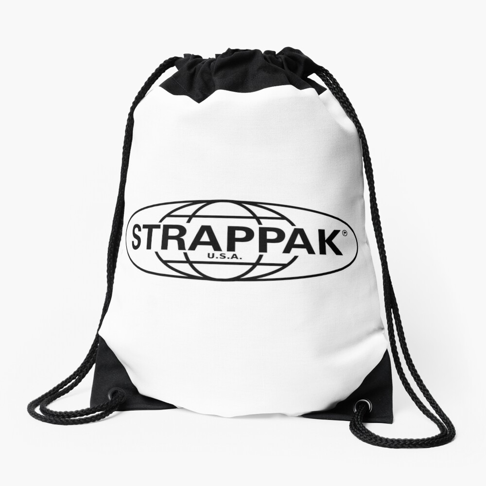 Kietelen heel fijn Vaarwel Eastpak Parody (Strappak)" Drawstring Bag for Sale by JaesGems | Redbubble