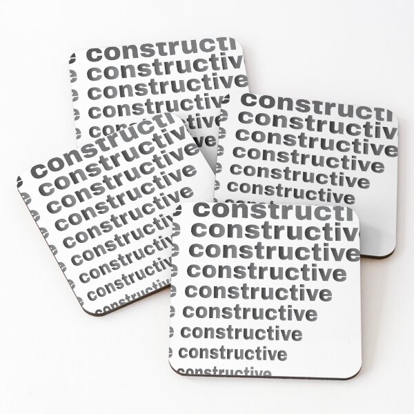 Item preview, Be constructive typography modern t-shirt designed and sold by KARTICK DUTTA.