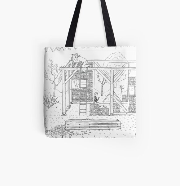 beegarden.works 007 All Over Print Tote Bag