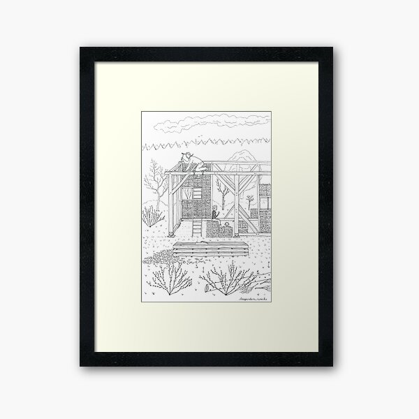 beegarden.works 007 Framed Art Print