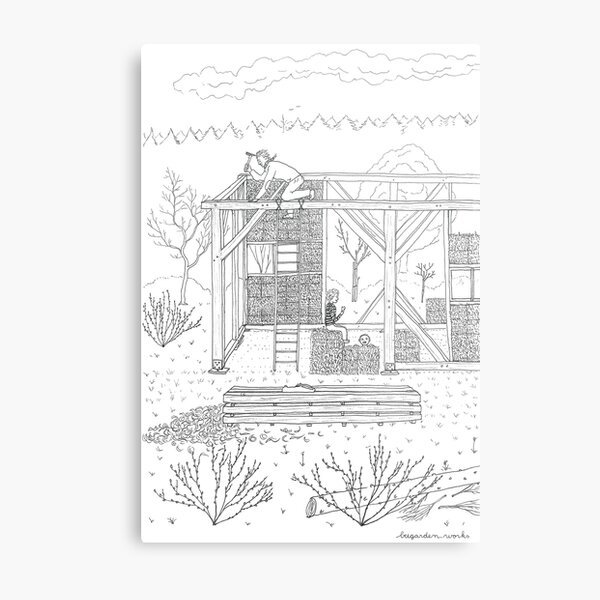 beegarden.works 007 Metal Print