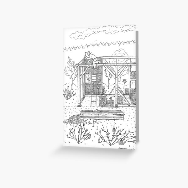 beegarden.works 007 Greeting Card