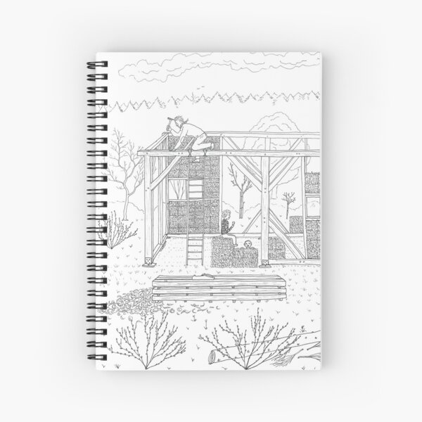 beegarden.works 007 Spiral Notebook
