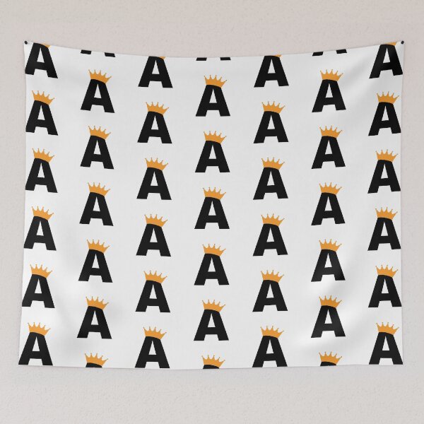Item preview, Crowned Monogram Letter A designed and sold by Coffee Lifestyle.