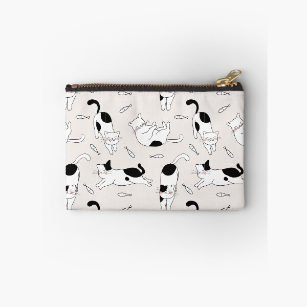 Item preview, Cats with Fish Pattern 2 designed and sold by coltian.
