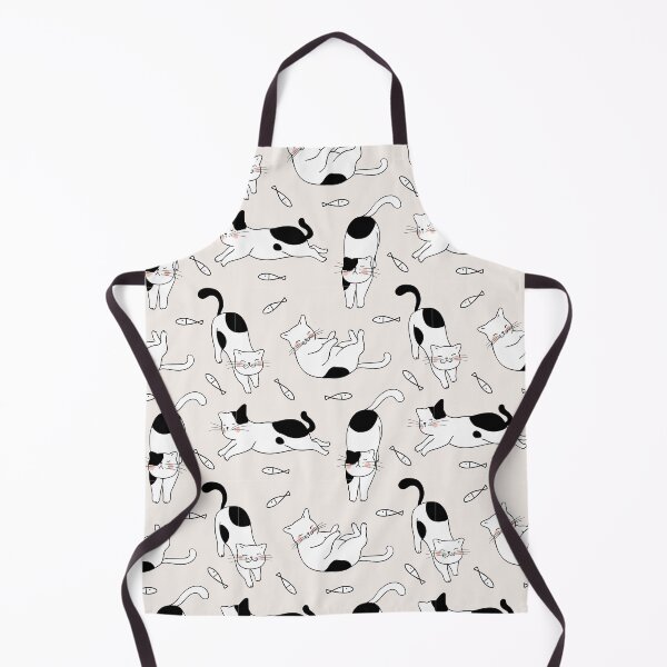 Item preview, Cats with Fish Pattern 2 designed and sold by coltian.
