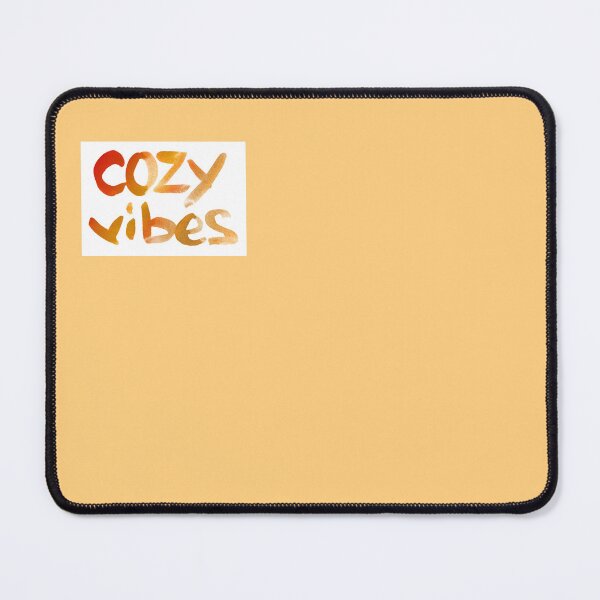 Item preview, Gold cozy vibes watercolor lettering | Cozy vibes hand drawing text designed and sold by lausn.