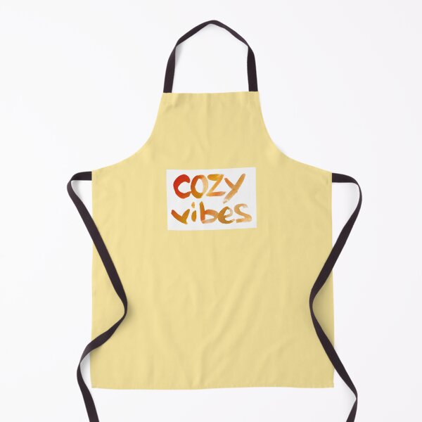 Item preview, Gold cozy vibes watercolor lettering | Cozy vibes hand drawing text designed and sold by lausn.