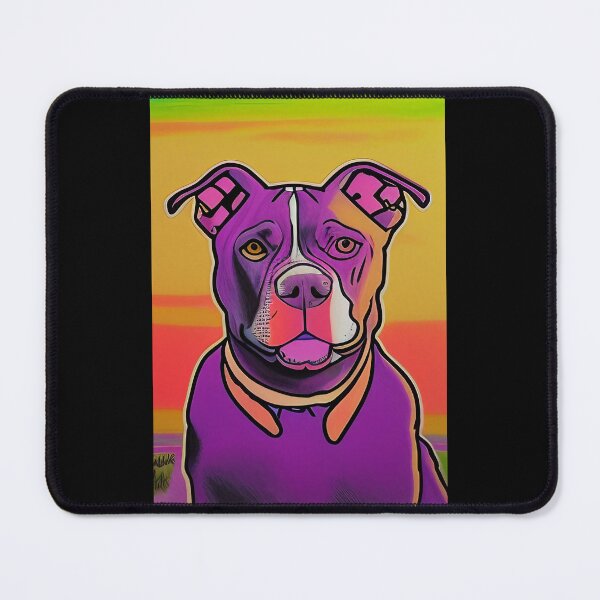 Item preview, Retro Sunset Pit Bull designed and sold by Alex-JuJu.