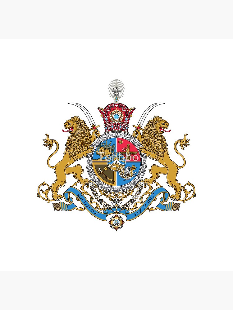 Imperial Coat of Arms of Iran under the Pahlavi Dynasty by Tonbbo
