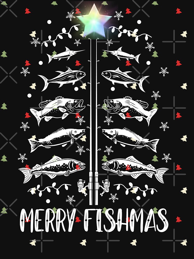 Wishing you reel nice fishmas funny bass fishing christmas, Merry  Christmas Funny Fishing quotes, Gifts for Fishmas Lovers Essential  T-Shirt for Sale by ThanksVibe