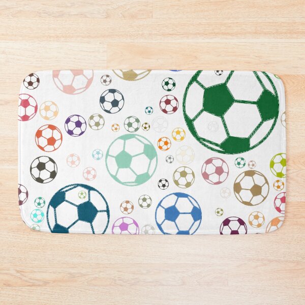 Item preview, Abstract Multi Color Football Soccer Ball Pattern  designed and sold by Pixel4Art.